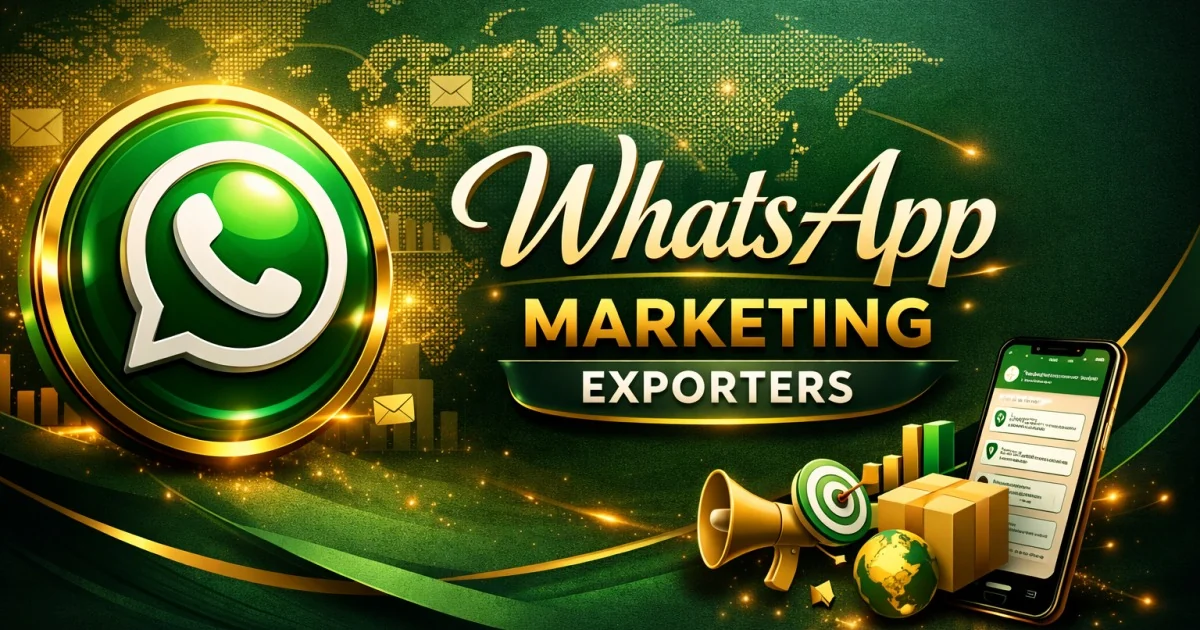 WhatsApp outreach for exporters