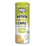 Potato Popped Chips - Sour Cream & Herbs ( 85 Grams ) - Not Baked. Not Fried.