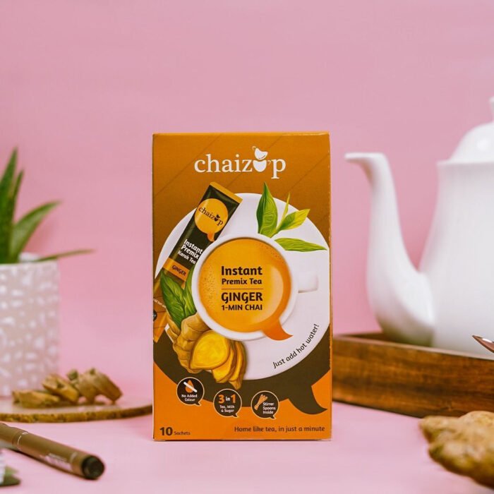 Instant Ginger Tea Premix by Chaizup: Exploring the Benefits and Taste