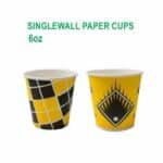 Singlewall Paper Cups 6oz