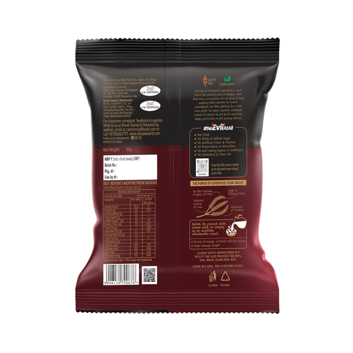 Ragi chocolate 50g