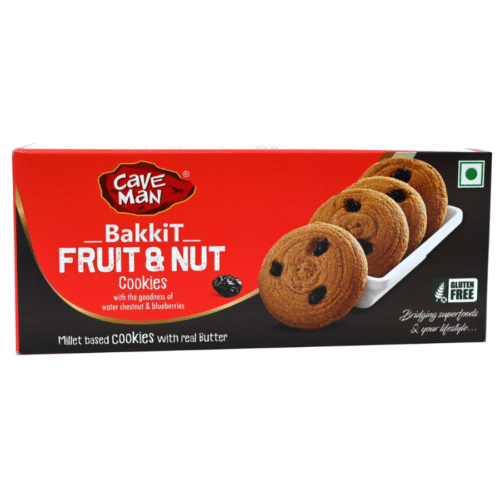 CaveMan Bakkit Fruit And Nut Millet Cookies