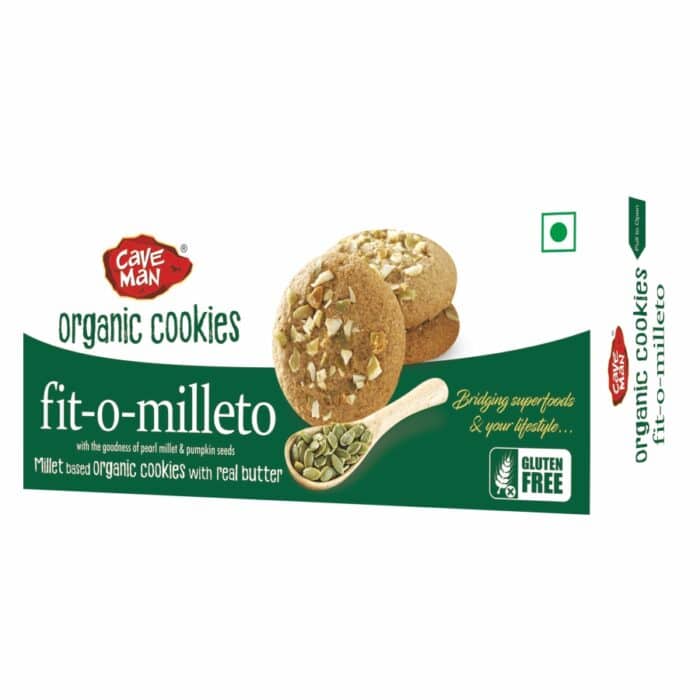 CaveMan Organic Fit-O-Milleto Cookies