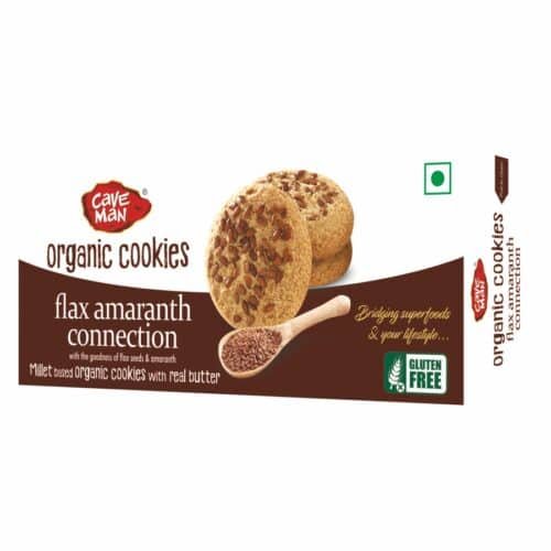 CaveMan Organic Flax Amarnath Cookies