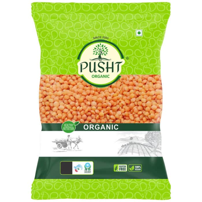 Pusht Organic Masoor Dal