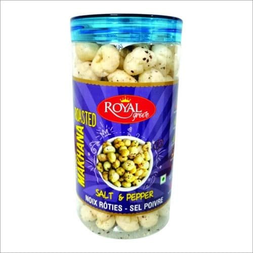 Roasted Makhana Salt and Pepper Flavor