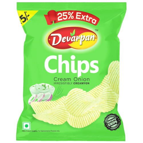 Devarpan chips cream onion