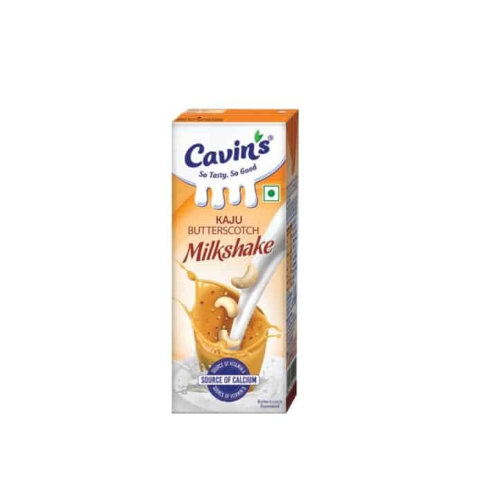 cavin's kaju butterscotch milkshakes