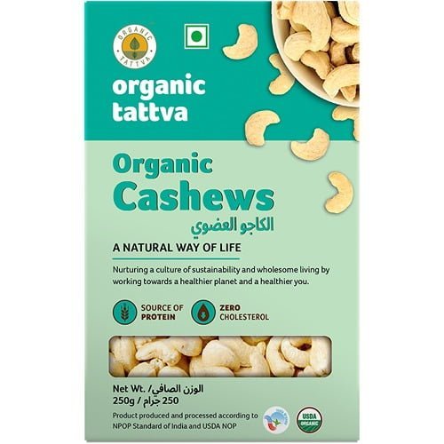 Organic Cashews by Organic Tattva