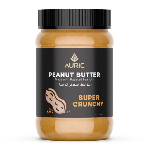 Auric Natural Super Crunchy Peanut Butter