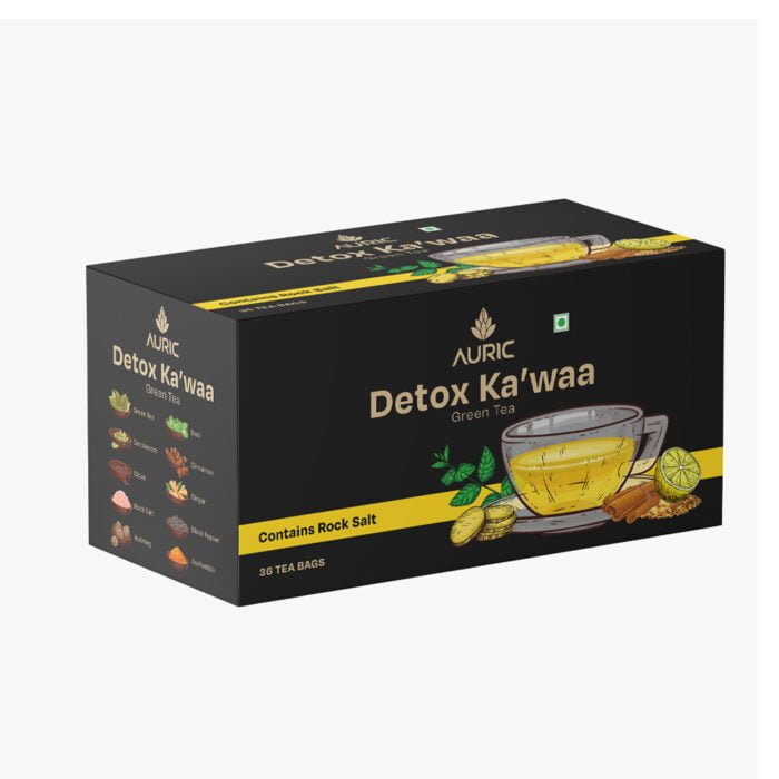 Auric Detox Kawaa Green Tea