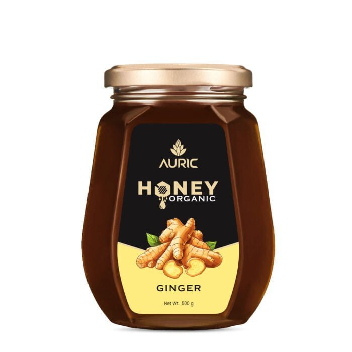 Auric Pure Organic Ginger Honey