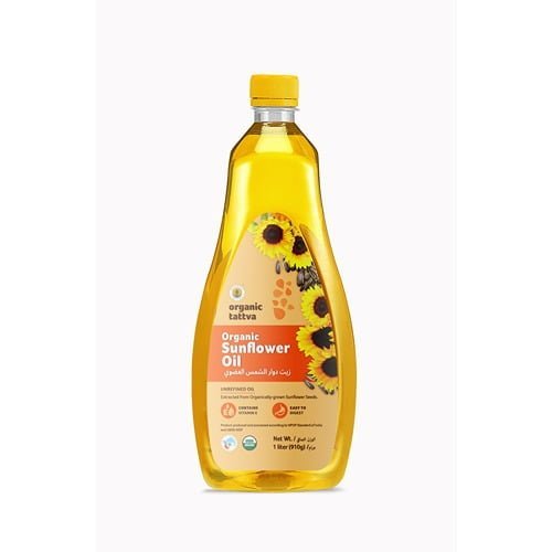 Organic Sunflower Oil by Organic Tattva