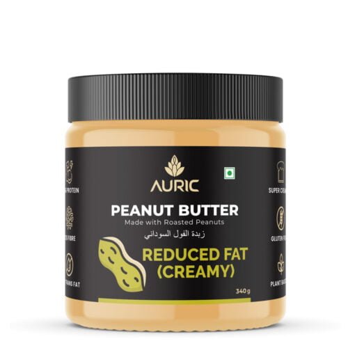 Auric's Natural Tasty Creamy High Protein Peanut Butter