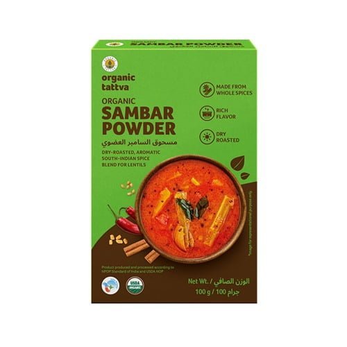 Organic Sambar Masala by Organic Tattva