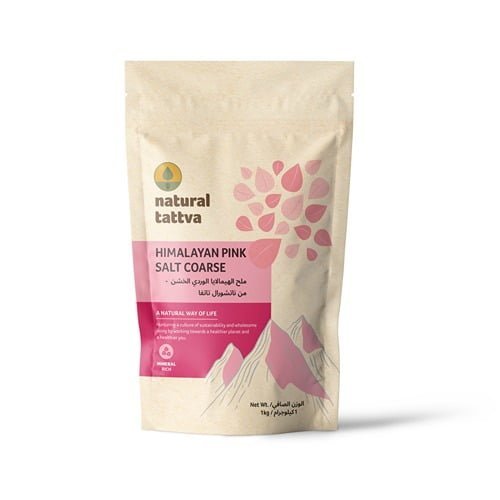 Himalayan pink salt coarse by natural tattva