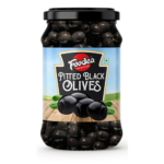 Pitted black olives by foodea