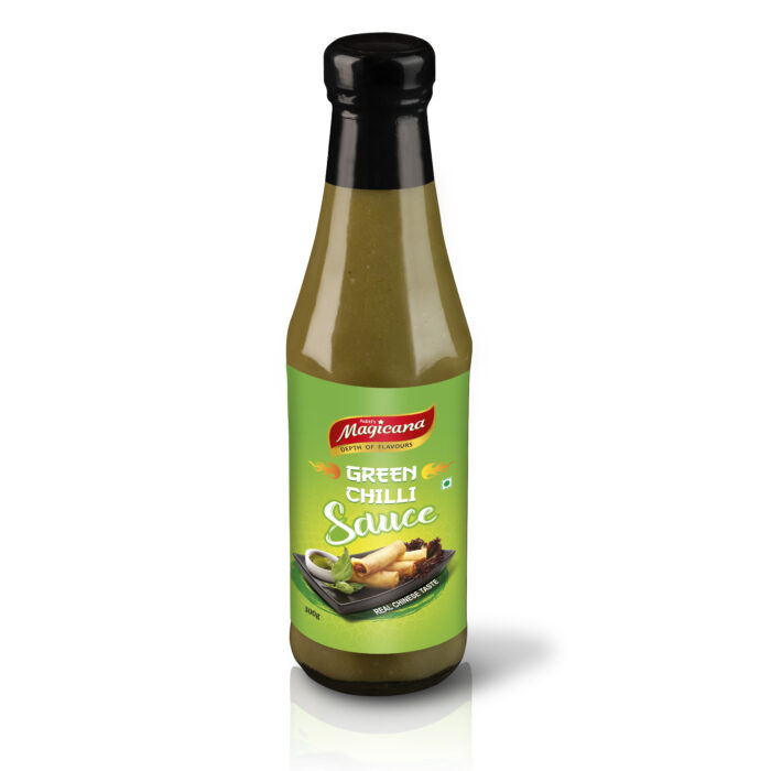 Green Chilli sauce by Aditi foods